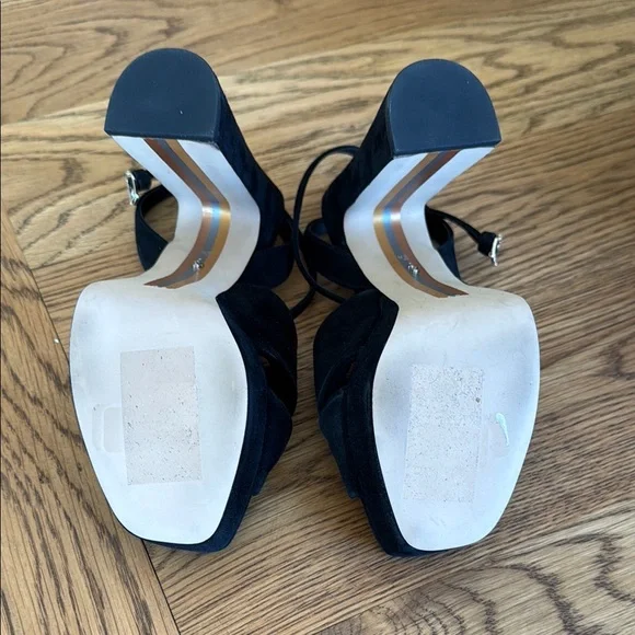 Sam Edelman Kristen Black Suede 8.5 - Picture 12 of 12